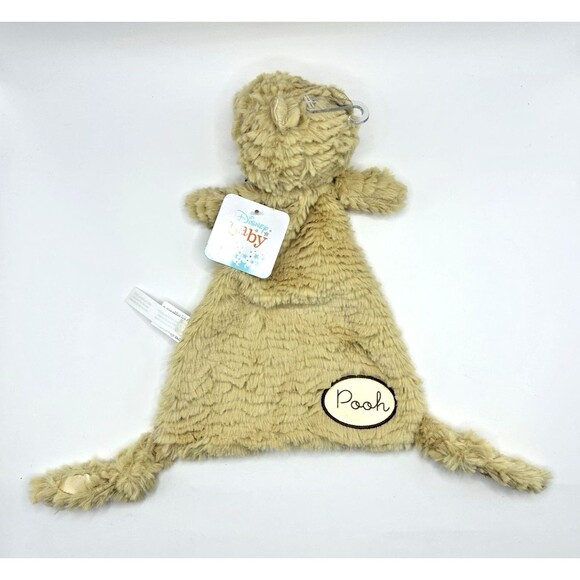 DISNEY BABY Lovey WINNIE THE POOH Security Blanket Lovey Knots Kids Preferred - Picture 10 of 14